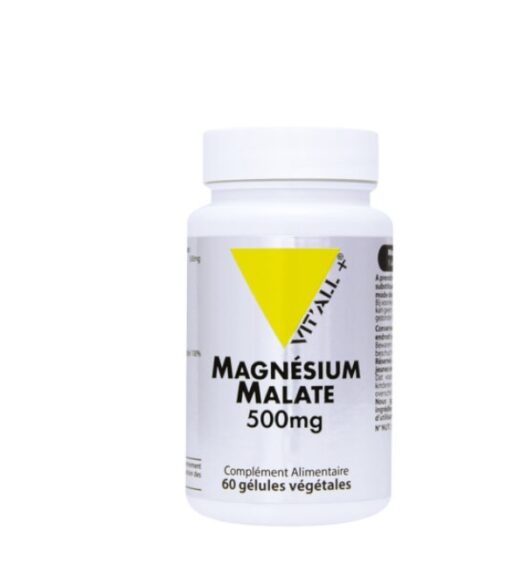VITALL PLUS MAGNESIUM MALATE 500MG 60GEL | Urban Drug store