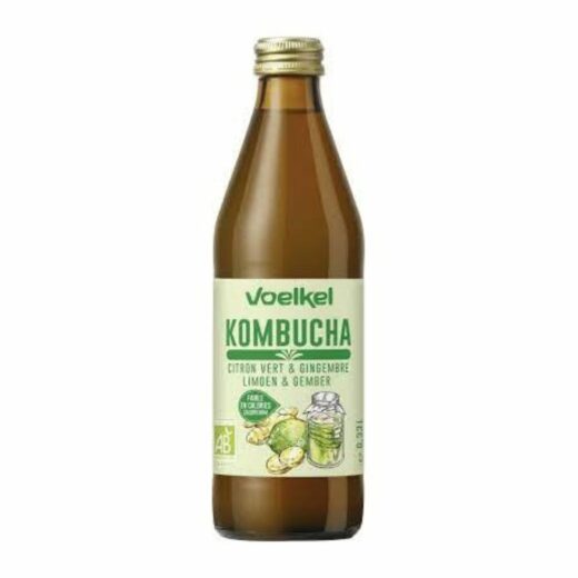 VOELKEL KOMBUCHA GINGEMBRE CITRON 330ML | Urban Drug store