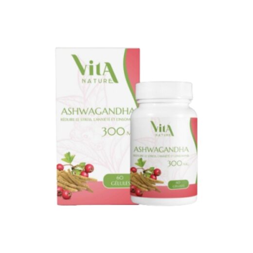 Vita nature ashwagandha 300mg 60 gelules | Urban Drug store