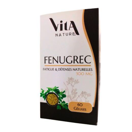 Vita nature fenugrec 300mg 60 gelules | Urban Drug store