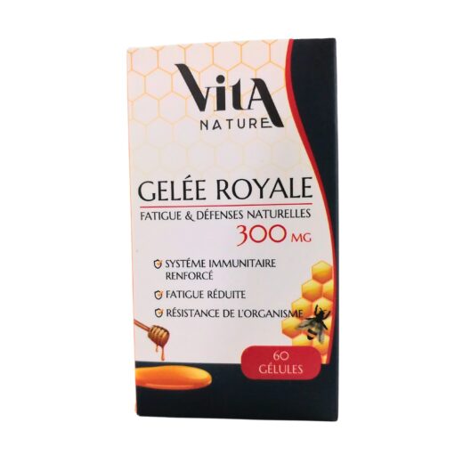 Vita nature gelee royale 300mg 60 gelules | Urban Drug store