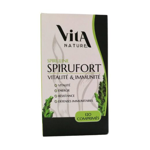 Vita nature spiruline spirufort 120cmp | Urban Drug store