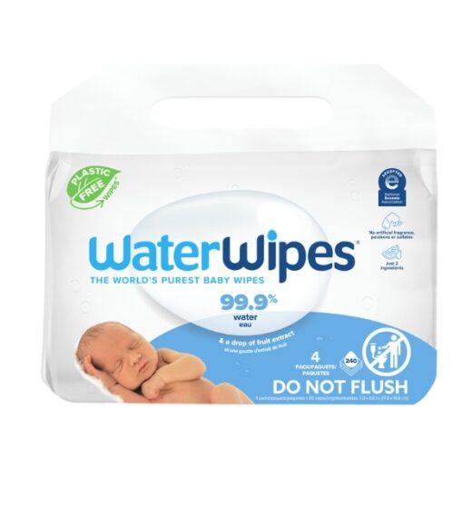 WATERWIPES BABY 4x60 PK BIO | Urban Drug store