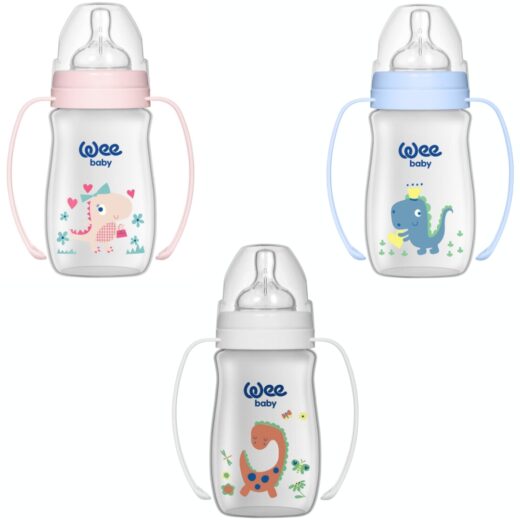 WeeBaby Biberon Large Avec Poignees 0 6 Mois 250ml 138 F | Urban Drug store