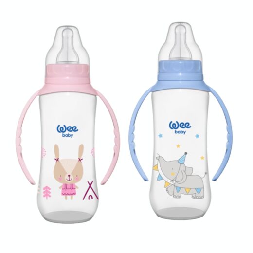 WeeBaby bib Classic avec poignee 6 18m 150ml 744 F | Urban Drug store