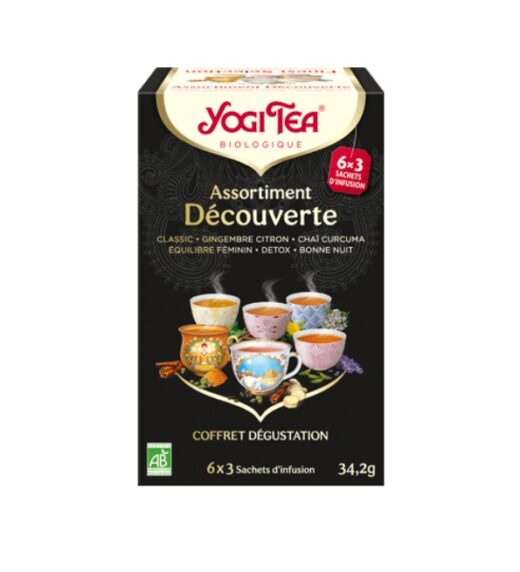 YOGI TEA ASSORTIMENT DECOUVERTE 17 X 2G | Urban Drug store