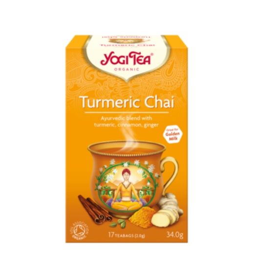 YOGI TEA CHAI CURCUMA 172G | Urban Drug store