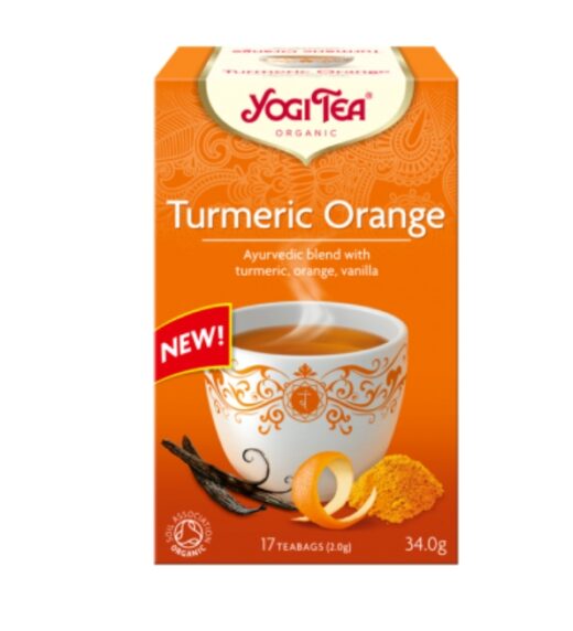 YOGI TEA CURCUMA ORANGE 172G | Urban Drug store