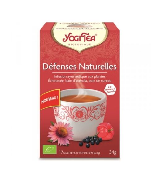 YOGI TEA DEFENSES NATURELLES 172G | Urban Drug store
