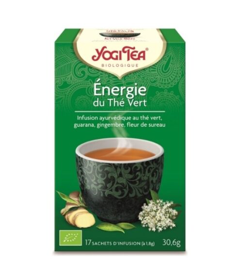 YOGI TEA ENERGIE DU THE VERT 172G | Urban Drug store