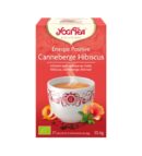 YOGI TEA ENERGIE POSITIVE CRANBERRIES HIBISCUS 17 X 2G