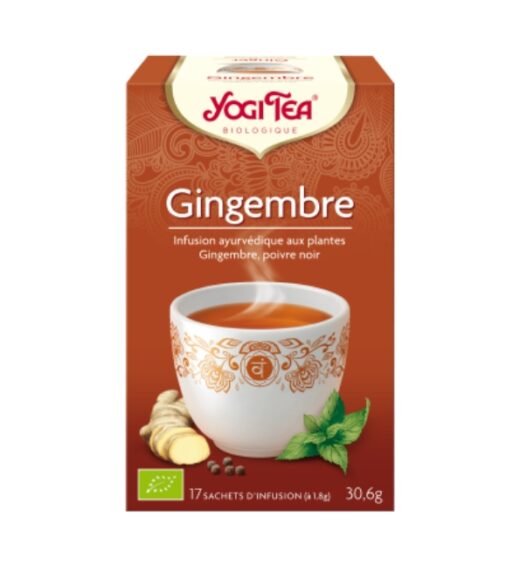 YOGI TEA GINGEMBRE 172G | Urban Drug store