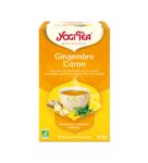 YOGI TEA GINGEMBRE CITRON 17 X 2G