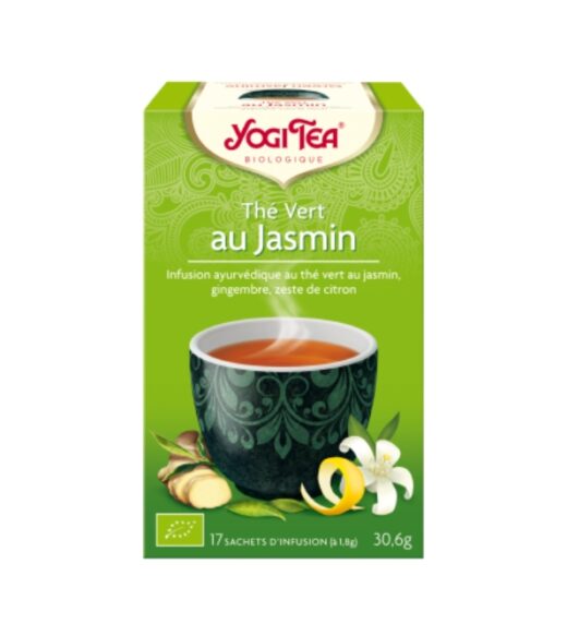 YOGI TEA THE VERT JASMIN 172G | Urban Drug store