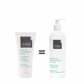 Ziaja med Atopic duo pack "creme 50ml+emulsion hydratant 400ml"