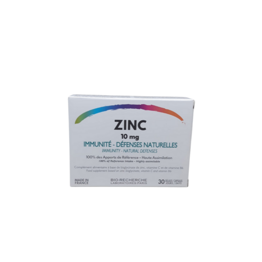 Zinc 10mg 30gelules | Urban Drug store