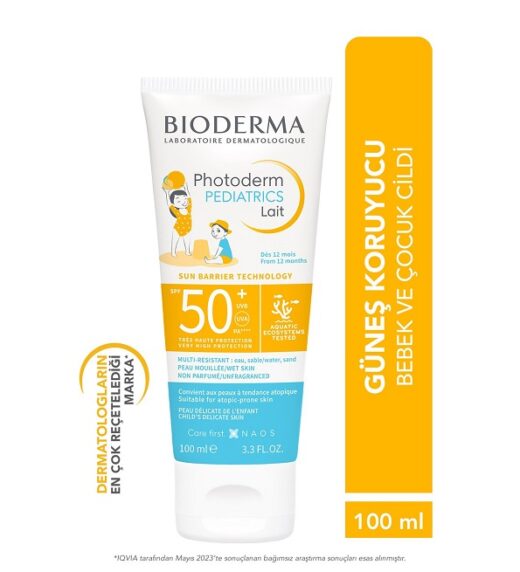 bioderma photoderm pediatrics lait spf50 | Urban Drug store