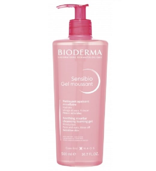 bioderma sensibio gel moussant 500ml 1 | Urban Drug store