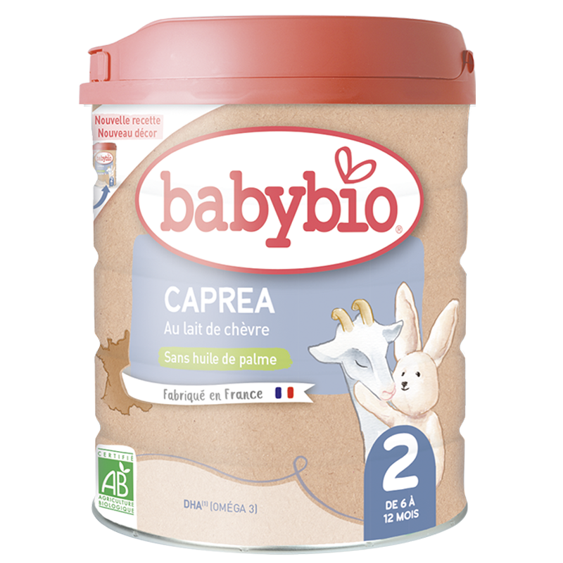 Babybio CAPREA 2 au Lait de Chèvre 800G