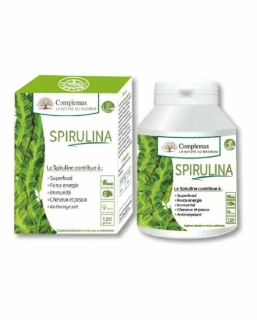 complemax complemax spirulina 120 gelules vitamine et forme | Urban Drug store