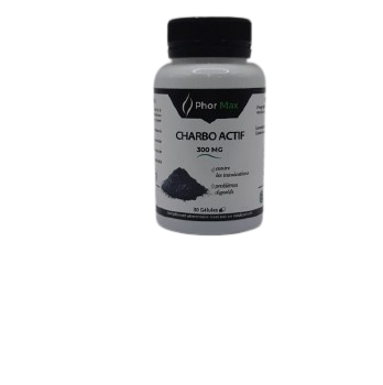 Phormax Charbon Actif 30 Gelules
