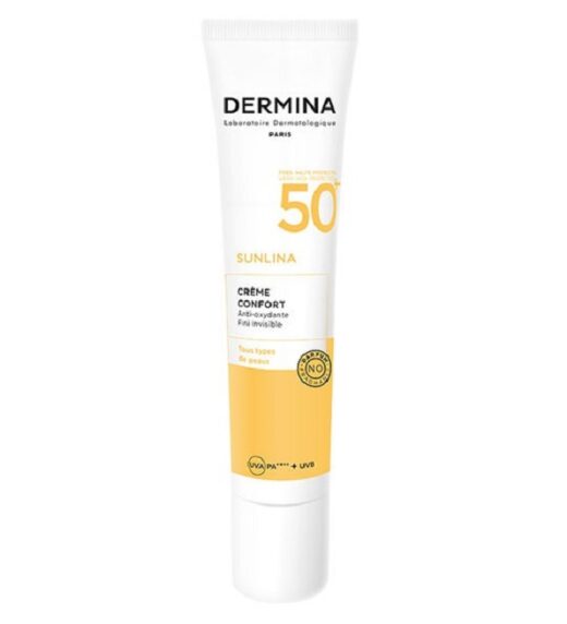 dermina sunlina creme solaire confort spf50 40ml new 1 | Urban Drug store