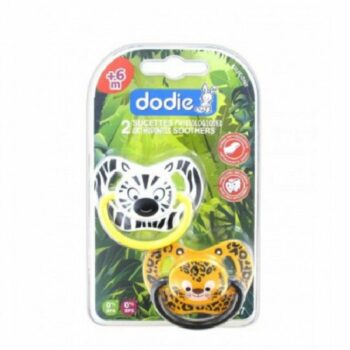 DODIE 2 SUCETTES PHYSIOLOGIQUES JUNGLE 6M+ N P67