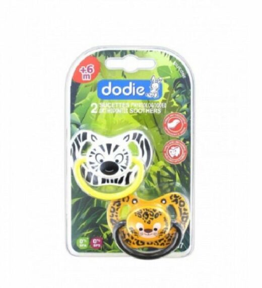 dodie 2 sucettes physiologique jungle 6m np67 | Urban Drug store