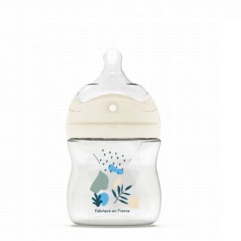 DODIE Biberon Multi Perfore Tetine Debit 1 Bleu 0-6mois 150ml