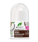 Dr Organic Déodorant à l’Huile de Noix de Coco Vierge 50Ml