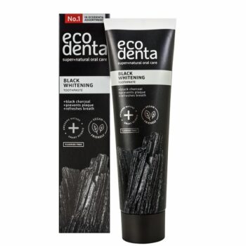 ECODENTA Dentifrice Blanchissant au Charbon Actif 100ml