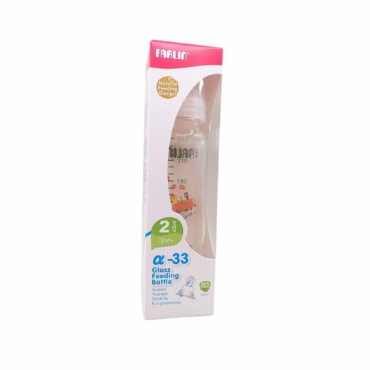 farlin bib verre borocilicate gm 240ml | Urban Drug store