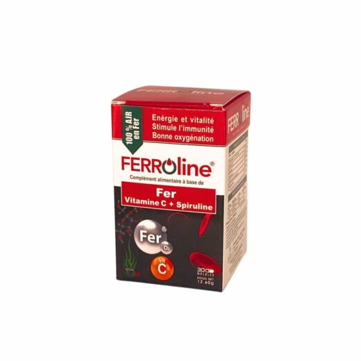 ferroline fer vitamine C spiruline 30gelules 1 | Urban Drug store