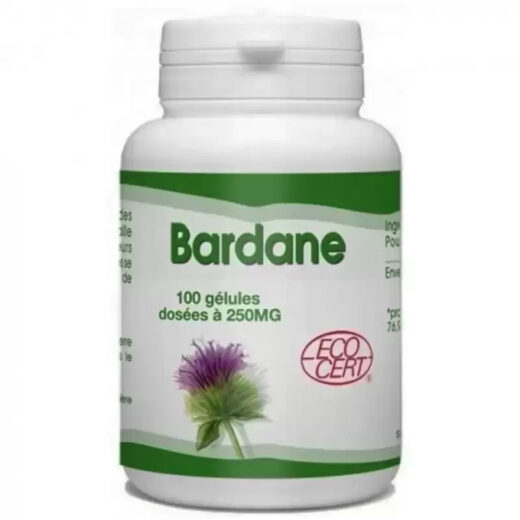 gph diffusion bardane 250 mg 100 gelules | Urban Drug store