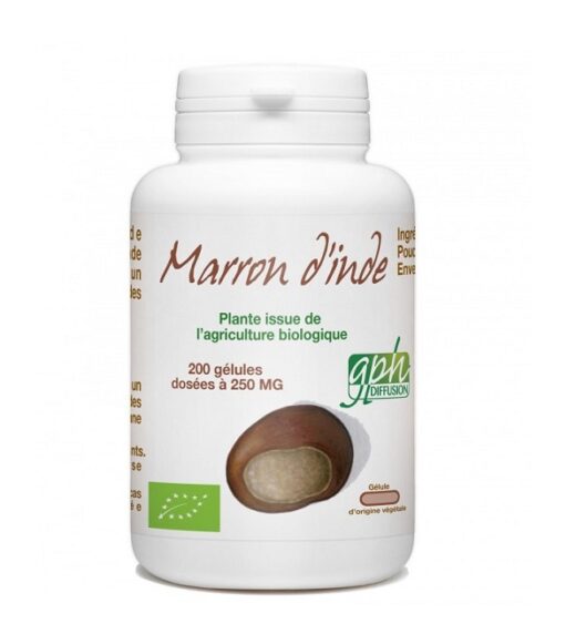 gph diffusion marron d inde bio 250 mg 200 gelules | Urban Drug store