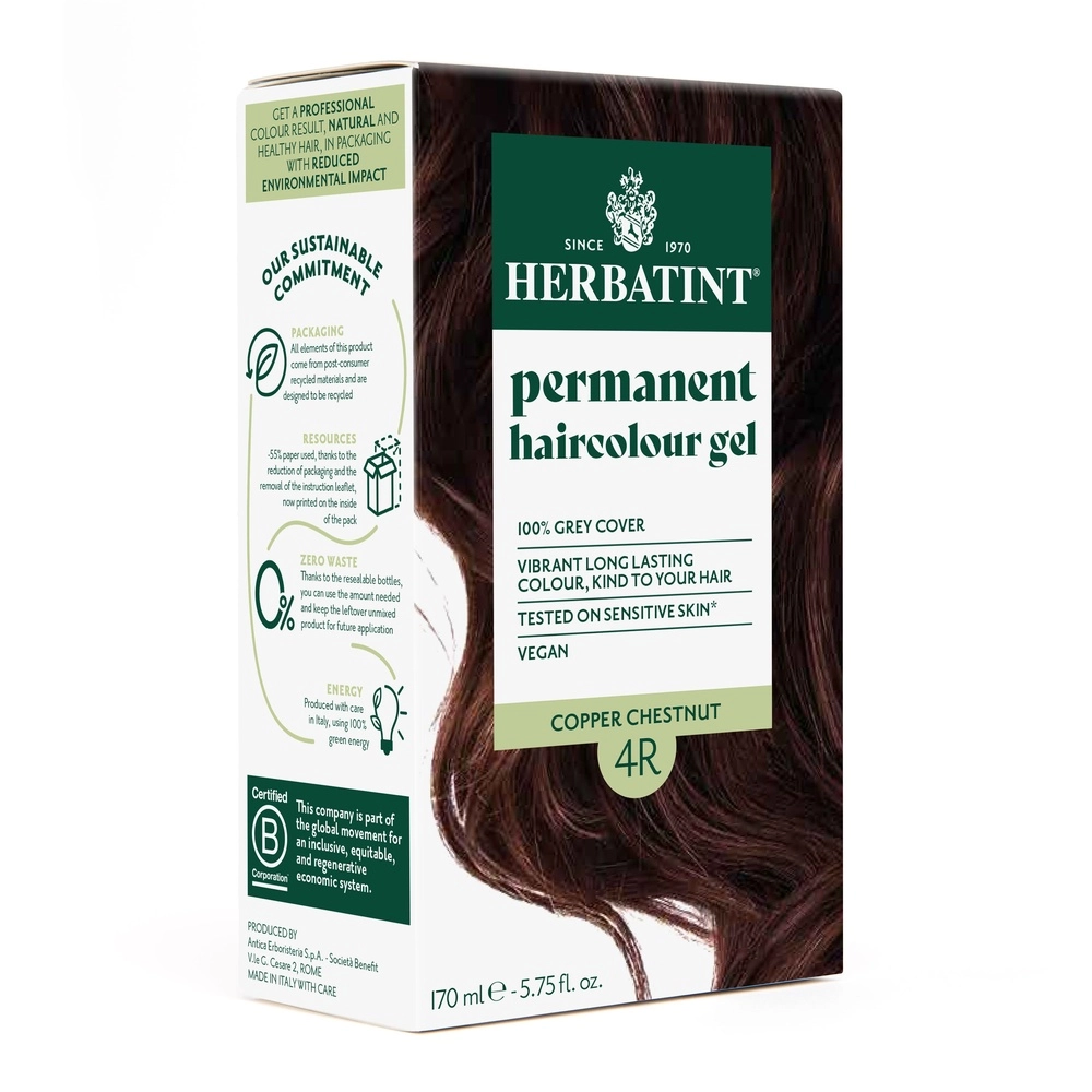 Herbatint Soin Colorant Permanent 4R 1 Herbatint Soin Colorant Permanent 4R