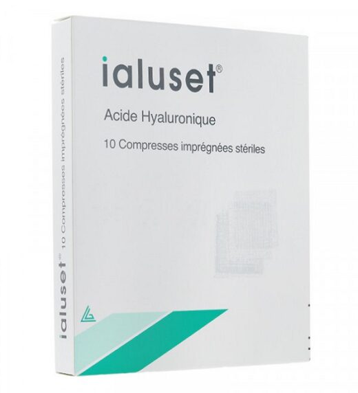 ialuset acide hyaluronique 10 compresses 1 | Urban Drug store
