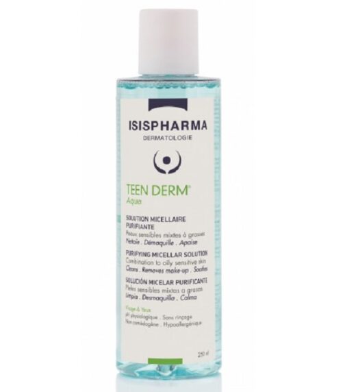 isis pharma teen derm aqua solution micellaire 250 ml | Urban Drug store