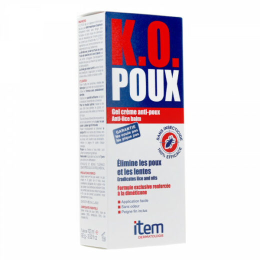 ko poux gel creme anti poux face 1 | Urban Drug store