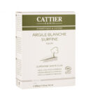 Cattier Argile Verte Blanche surfine 200g