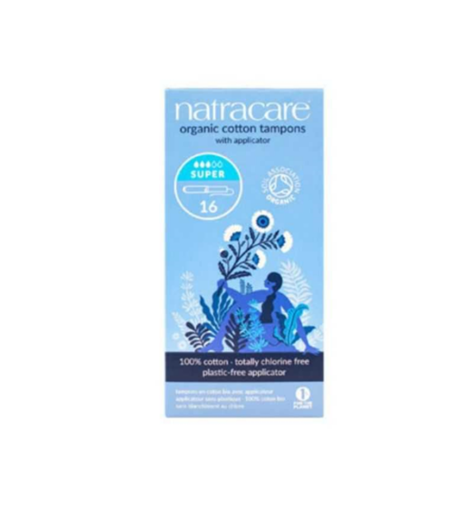 natracare natracare tampons super avec applicateur 16 u serviettes hygieniques et culotte menstruelles | Urban Drug store
