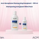 Acm Novophane Shampooing énergisant - 200 ml + Shampooing 100ml Offert