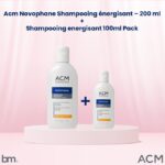 Acm Novophane Shampooing énergisant - 200 ml + Shampooing 100ml Offert