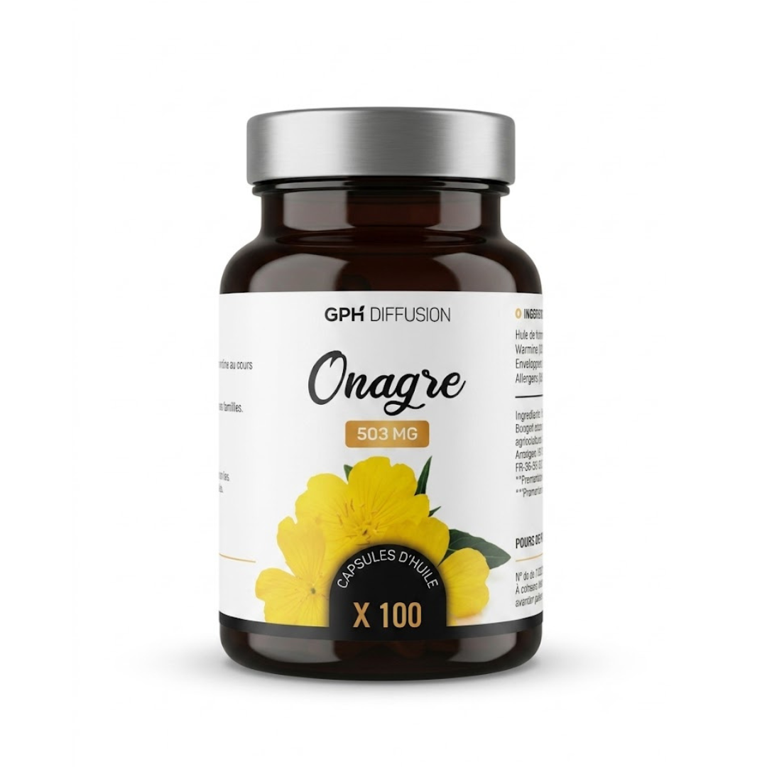 GPH DIFFUSION ONAGRE BIO - 100 CAPSULES MARINES À 503 MG 1 GPH DIFFUSION ONAGRE BIO - 100 CAPSULES MARINES À 503 MG
