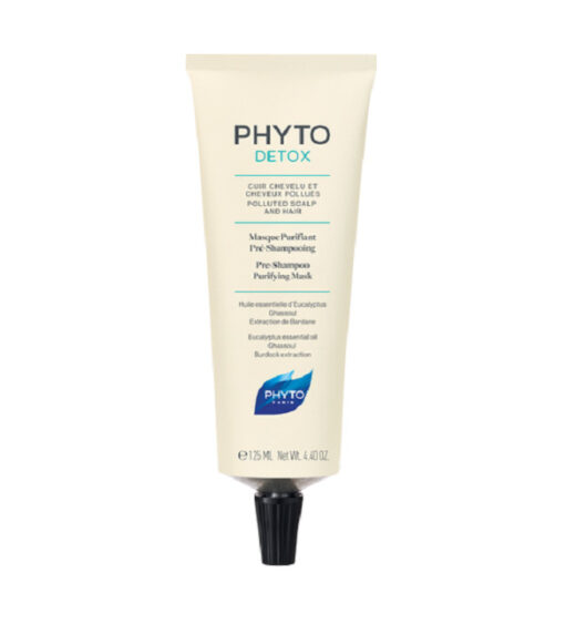 phyto phytodetox masque purifiant pre shampooing 125ml | Urban Drug store