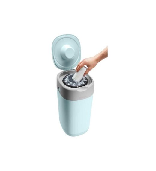 poubelle a couches anti odeur twist click bleu | Urban Drug store
