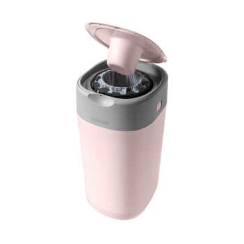 Tommee Tippee Poubelle à Couches Anti-Odeur Twist & Click - Rose