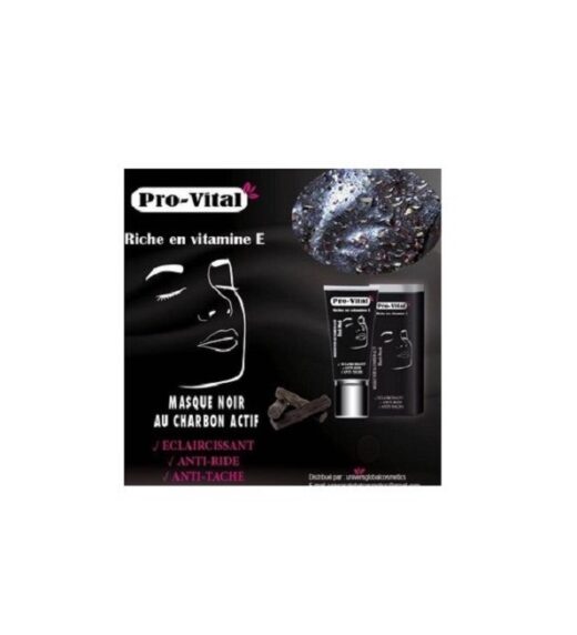 pro vital masque noir au charbon actif 1 | Urban Drug store