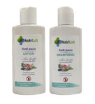 Nutrilab anti poux lotion et shampoing 125ml pack 2en1