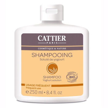 Cattier Shampooing Solute de yogourt Usage frequent 250ml